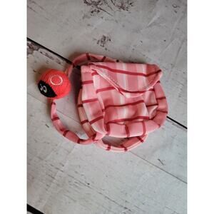 Mini Doll Size Ladybug Pink Backpack